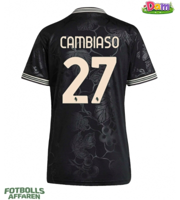 Juventus Andrea Cambiaso #27 Tredje Tröja Kvinnor 2025-26 Kortärmad